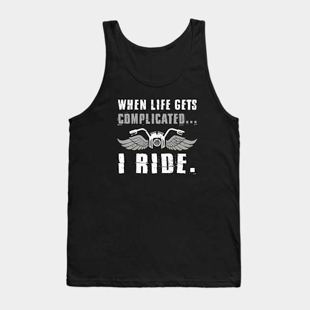 When Life Gets Complicated Tank Top by AmazingVision